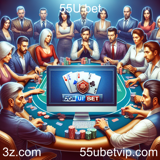 Experiência de Poker Online no 55U bet: Emoção e Estratégia à Distância de um Clique